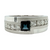 10kt White Gold 5/8ctw Diamond and Sapphire Gents Ring