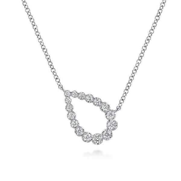 14K WG .25CTW G-H SI+ GRADUATI.