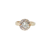 14KY 1.05CTW DIA HALO ENG RING