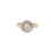 14KY 1.05CTW DIA HALO ENG RING