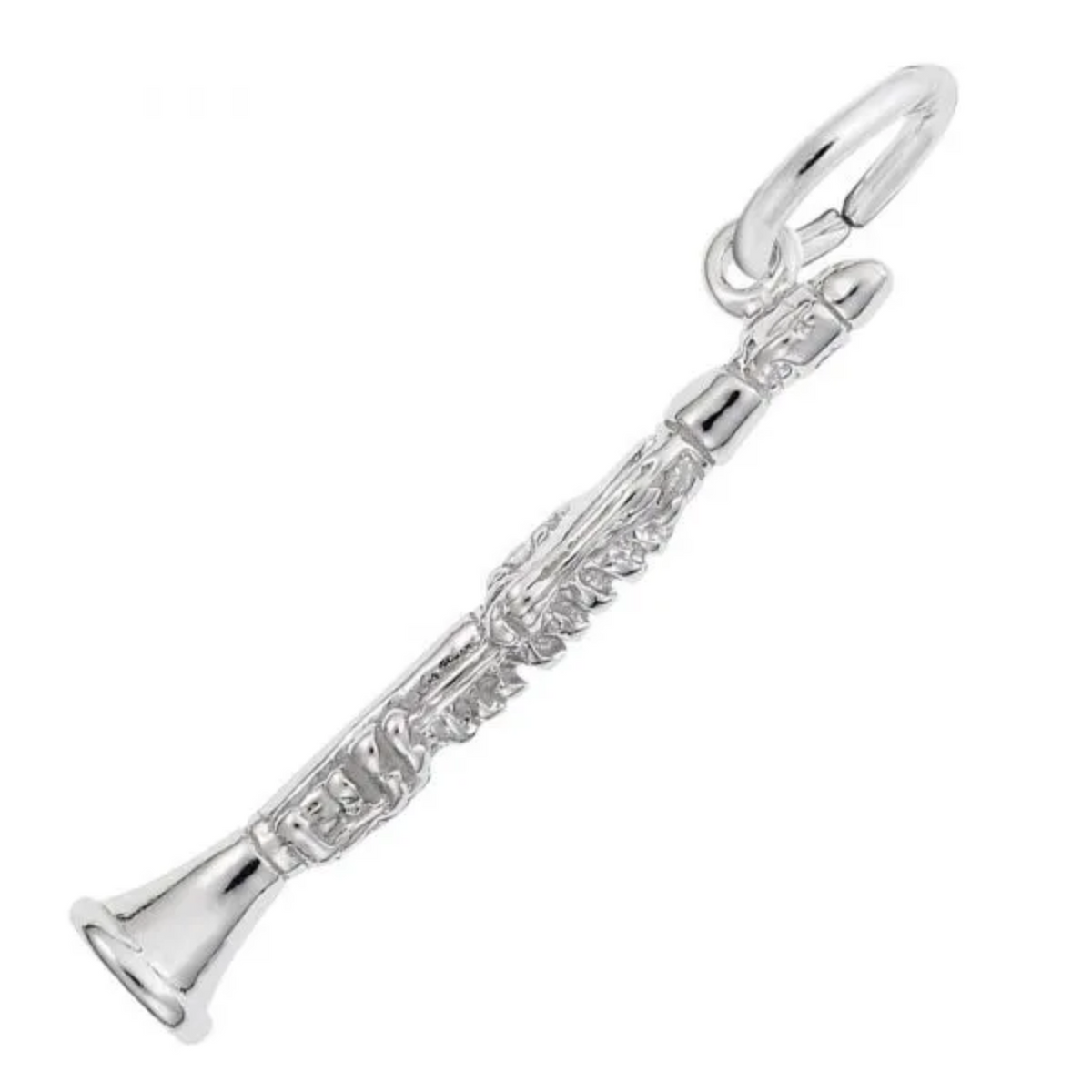 Sterling Silver Clarinent Charm