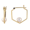 14K YG 5.5-6MM FWCP GEOMETRIC