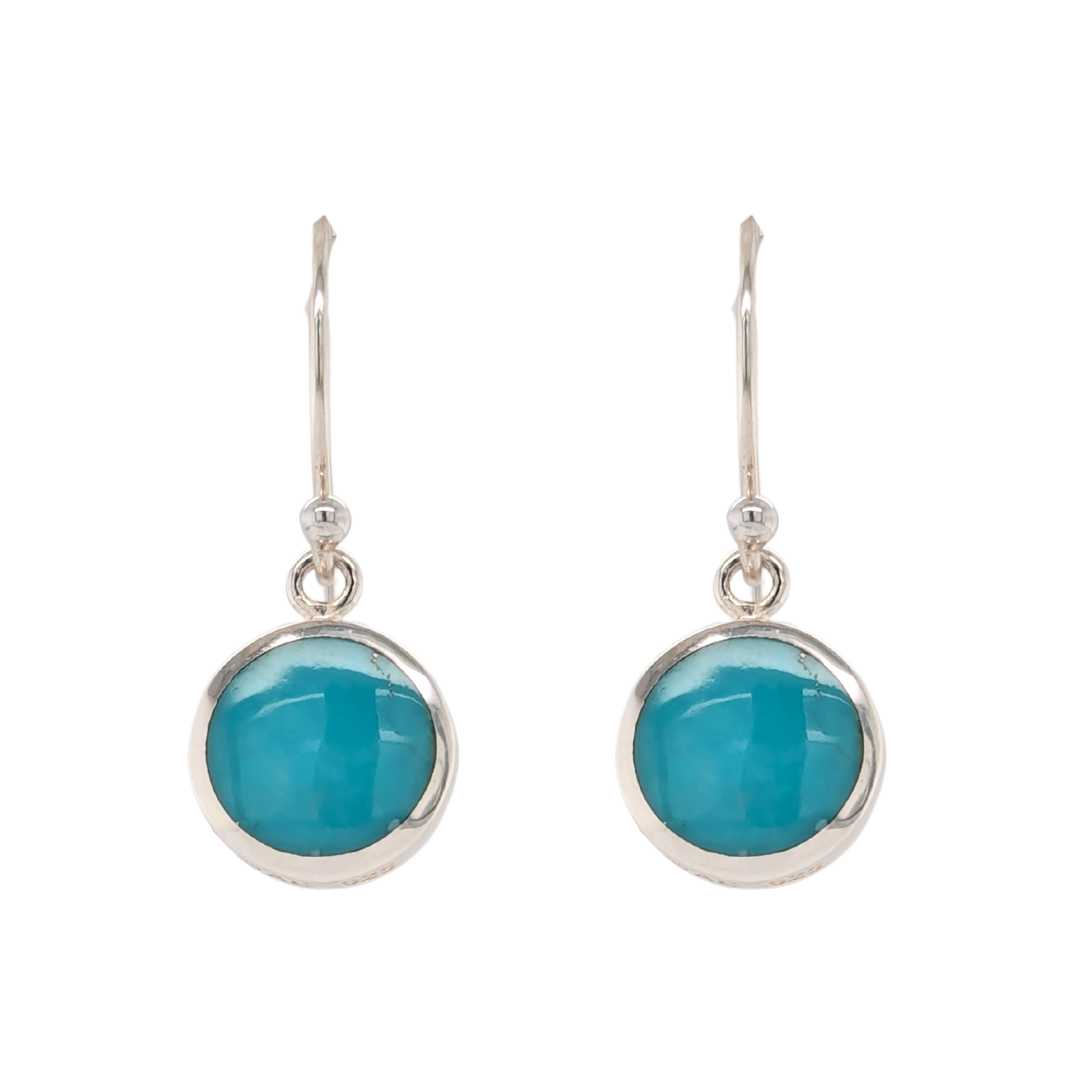 Sterling Silver Small Turquoise Dangles