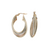 14KT TRI HOOP EARRINGS