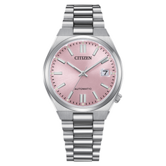 Citizen Tsuyosa Stainless Automatic Watch Pink Dial NJ0200-50Z