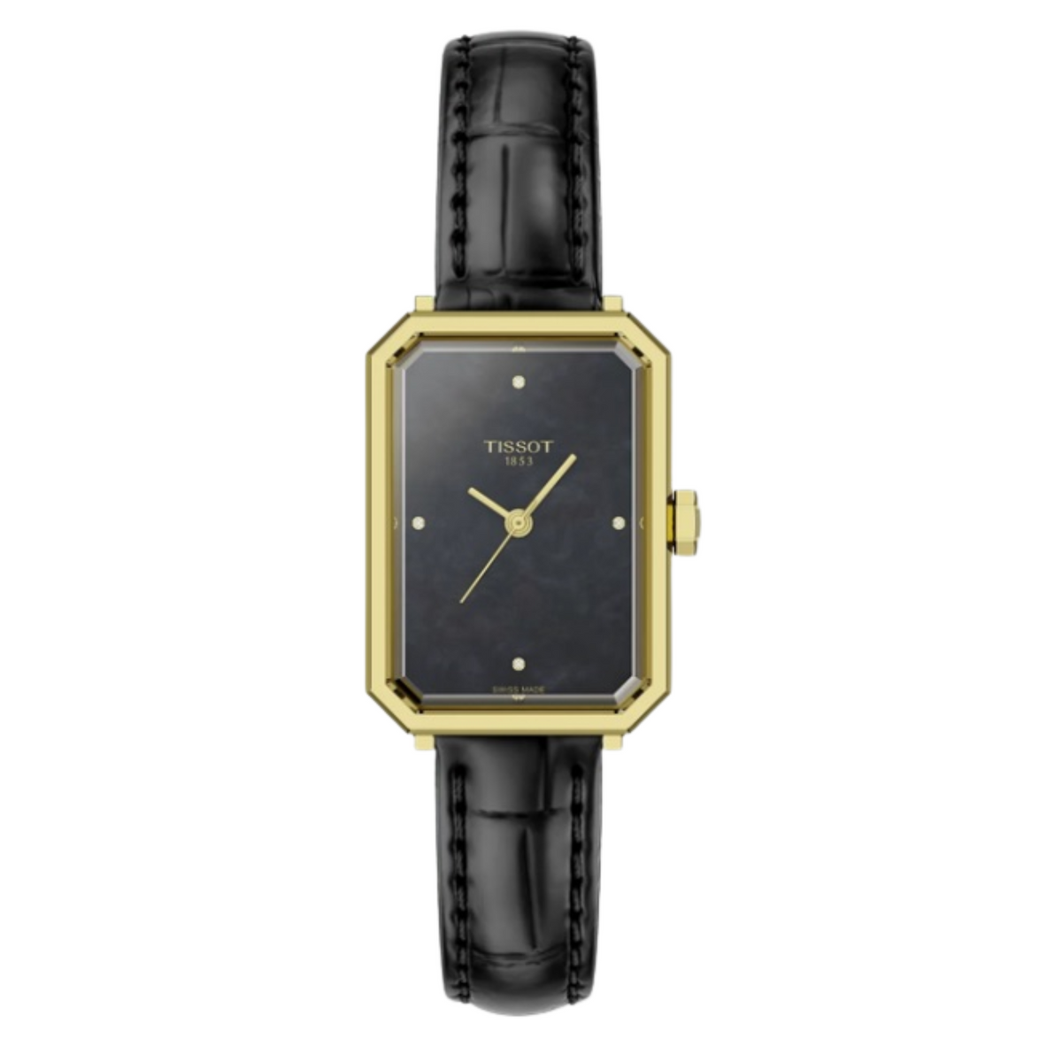 Tissot SRV 30MM Goldtone Ladies Watch with Mother of Pearl