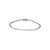 14K WG 1.50CTW DIAMOND BEADED BRACELET 7"