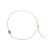 14kt Yellow Gold Hamsa Diamond Bracelet.