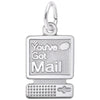 Sterling Silver Email Charm