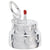 Sterling Silver Birthday Cake Charm with Enamel Candle