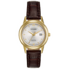 Citizen Men's Goldtone Corso with Leather Strap FE1082-05A