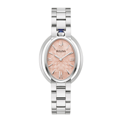 Bulova Women's Oval Rubaiyat Stainless Watch 96L331