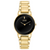 Citizen Eco Drive Goldtone Black Dial Watch