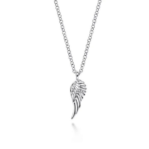 Sterling Sliver Angel Wings 17.5in S2317828