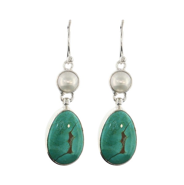 Sterling Sliver Turquoise Earrings