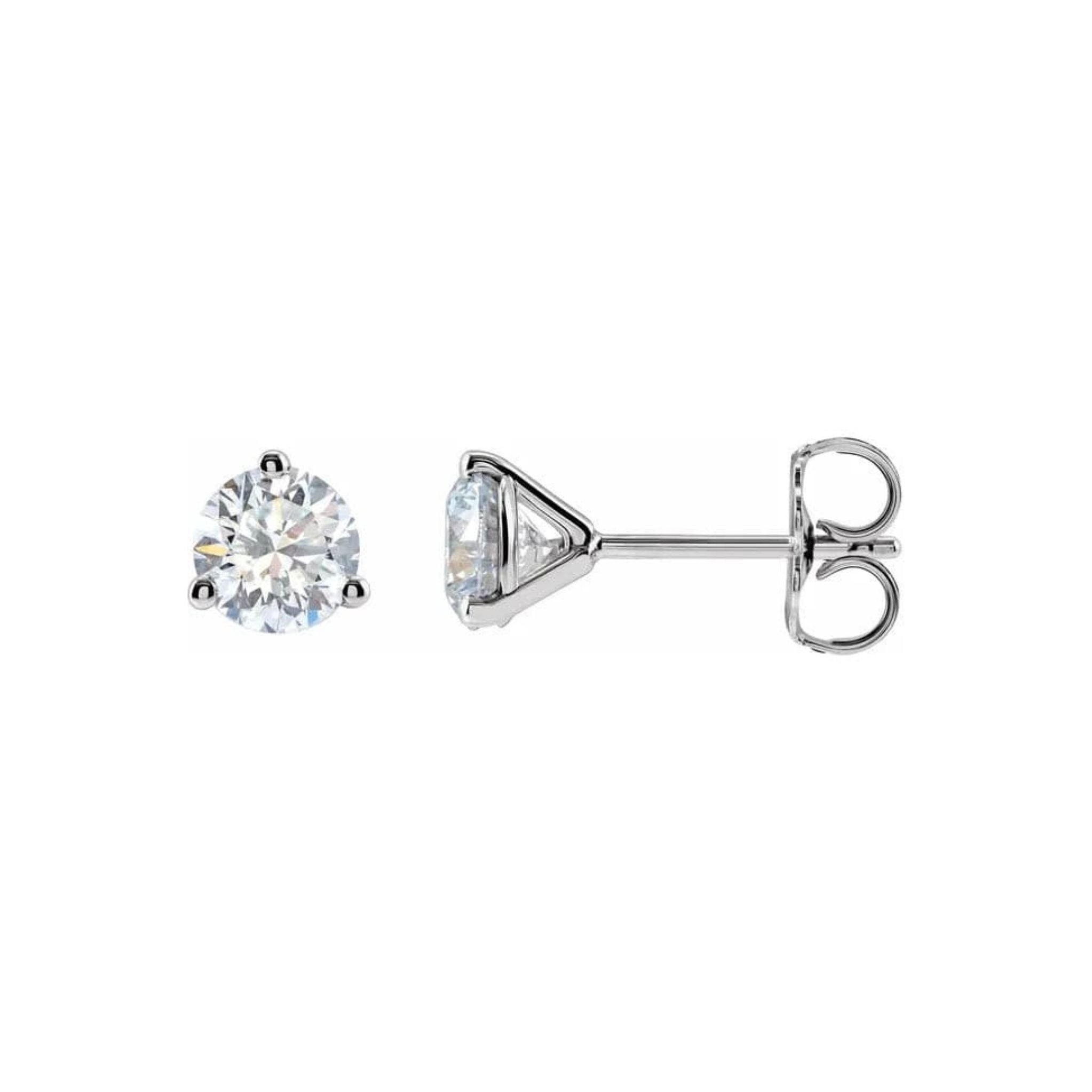 14K Gold 1/4CTW I-K Diamond Studs