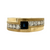 10kt Yellow Gold 5/8ctw Diamond and Sapphire Gents Ring