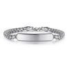 STERLING SOLID ROUND BOX ID BR