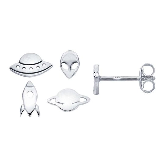 STERLING SINGLE PLANET STUD EA