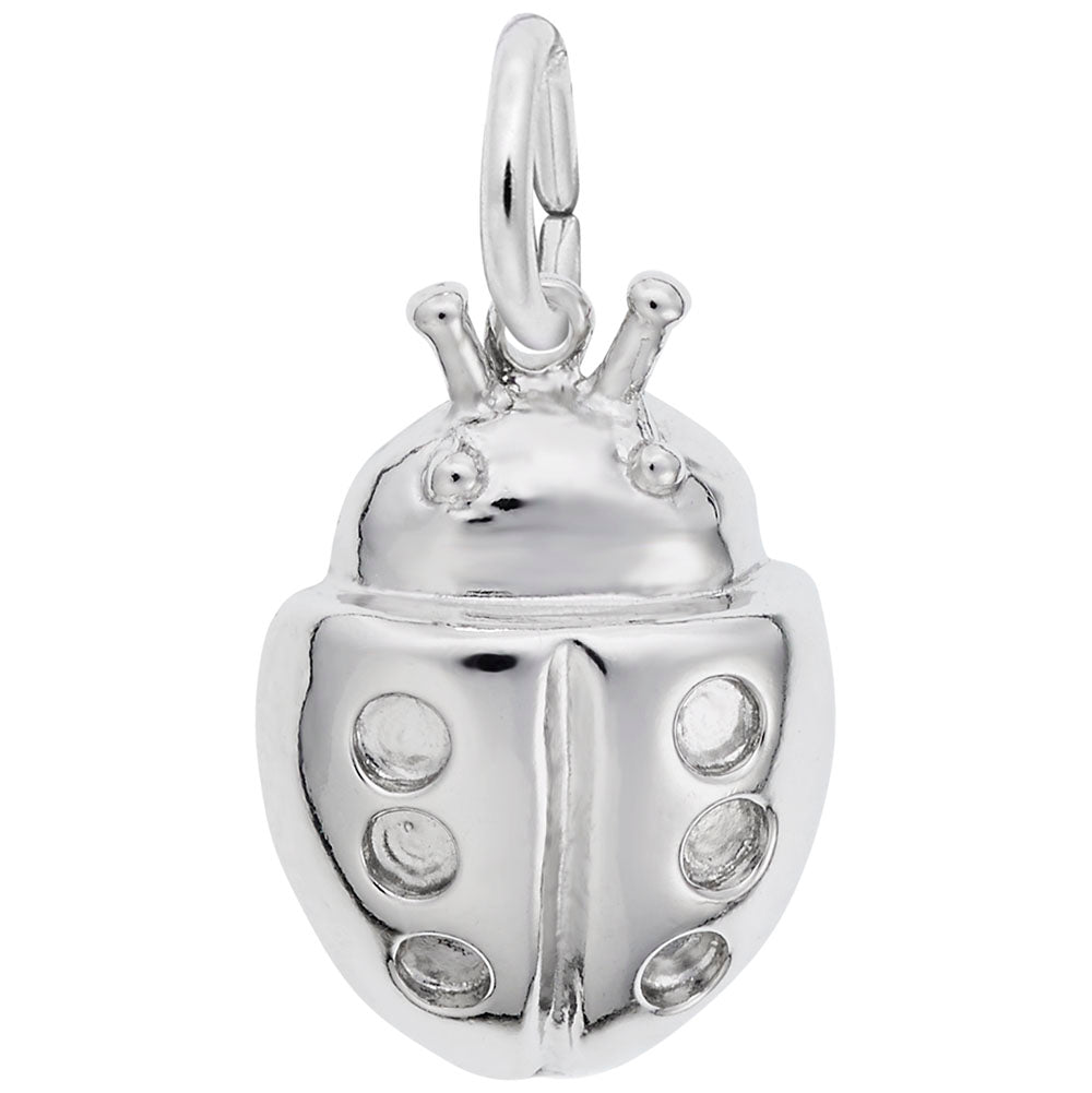 7829_SS STERLING LADYBUG CHARM