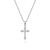 14K WG .25CTW G-H SI+ CROSS 17