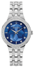 Bulova Women's Stainless Phantom Blue Crystal Watch 96L276.