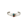 S/S BABY BANGLE TURQ/CORAL