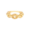 14K YG OPEN CABLE RING