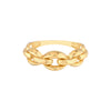 14K YG OPEN CABLE RING