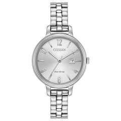 Citizen Eco Drive Chandler Stainless Watch EW2440-53A