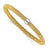 14K Two Tone Mesh Gold Stretch Bracelet