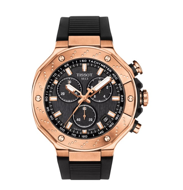 T-RACE 45MM BLACK ROSE SERIAL.