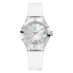 GLOCK GW-32-1-20 Ladies White Strap with Mother of Pearl Dial