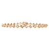 18K Yellow Gold Multi-Shape Diamond Bracelet 3.80CTW
