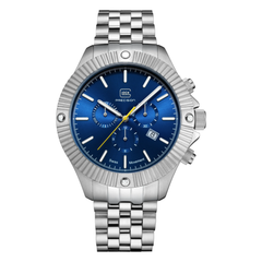 GLOCK GW-38-2-22 Stainless Blue Dial Watch