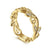 14K YG .09CTW G-H SI FLORAL ST