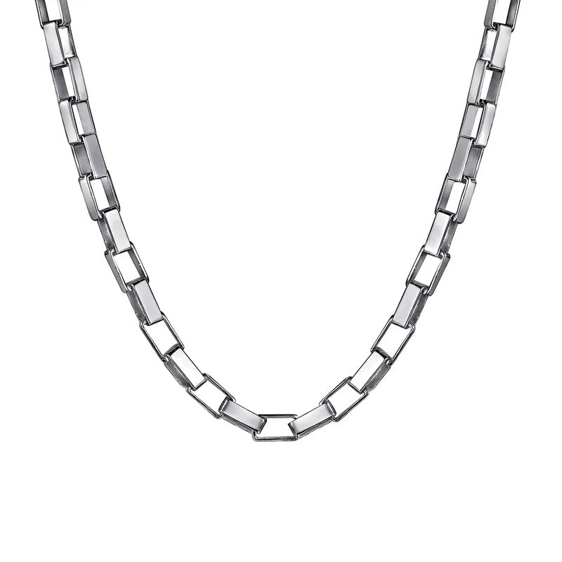 Sterling Sliver 2.5mm Box Chain 22in