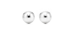 Estate: Sterling Silver T & Co Hardwear Stud Earrings