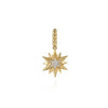 Bujukan 14K Yellow Gold Starburst Medallion