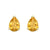 14kt Yellow Gold .28ctw Pear Shaped Citrine Studs