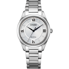 Citizen Eco Drive Arezzo Watch with Diamond Markers EM0870-58A