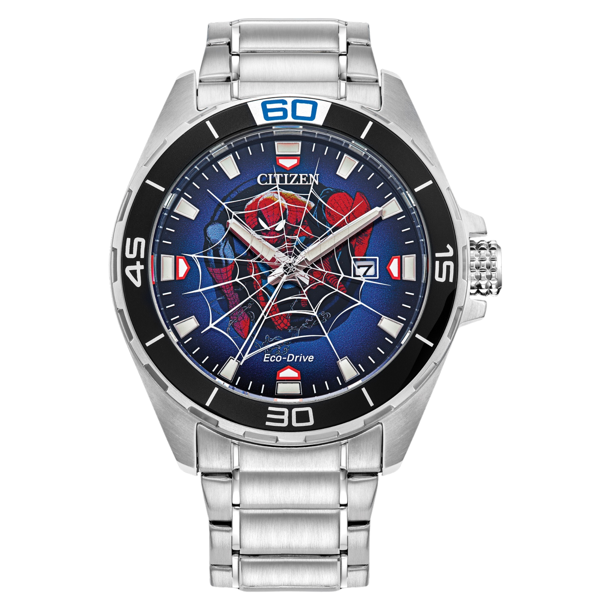 Citizen Eco Drive Spiderman Watch BM7610-52W