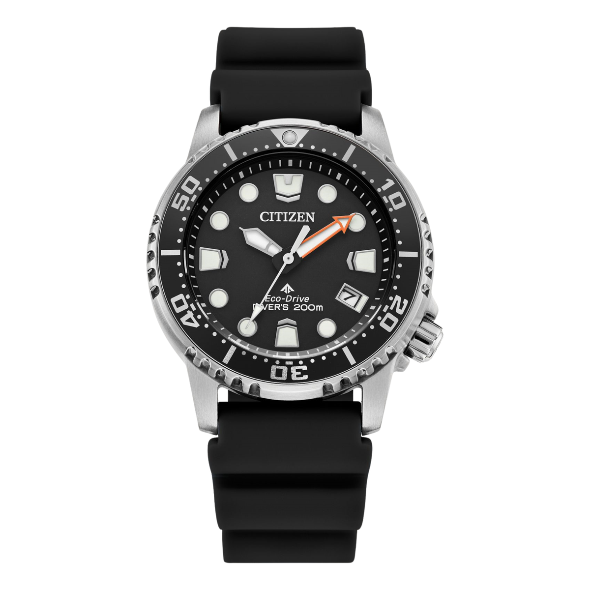 Citizen Eco Drive Promaster Dive Black Divers Watch EO2020-08E