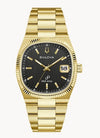 JBUL77 Super Seville Gold Tone 38mm Black Retro Dial