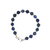 S/S LAPIS BEAD BRACELET