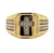 10kt Yellow Gold .50ctw Diamond Cross Gents Ring