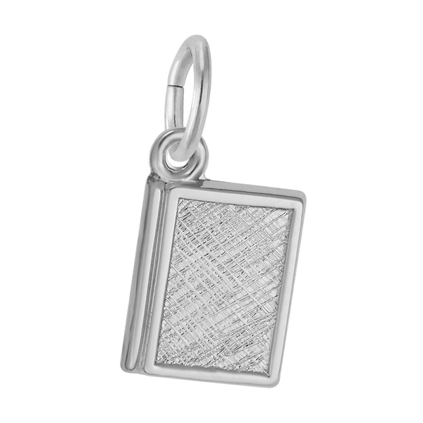 STERLING BOOK CHARM
