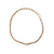 14KY HOLLOW ROPE BRACELET 7.5IN