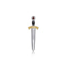 STERLING 14K YG .08CT GARNET B