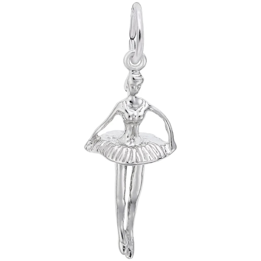 Sterling Silver Ballet Charm